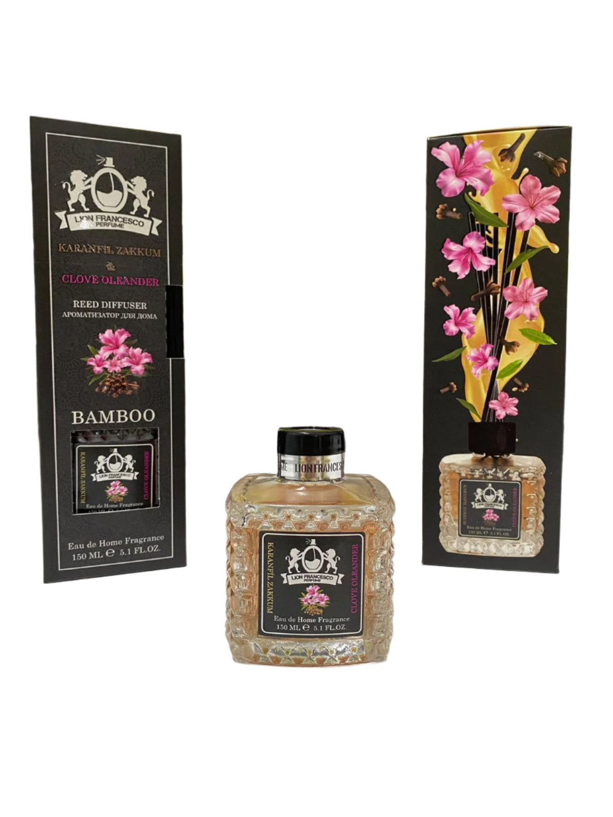 Clove Oleander Home fragrance by Lion Francesco 150ml
