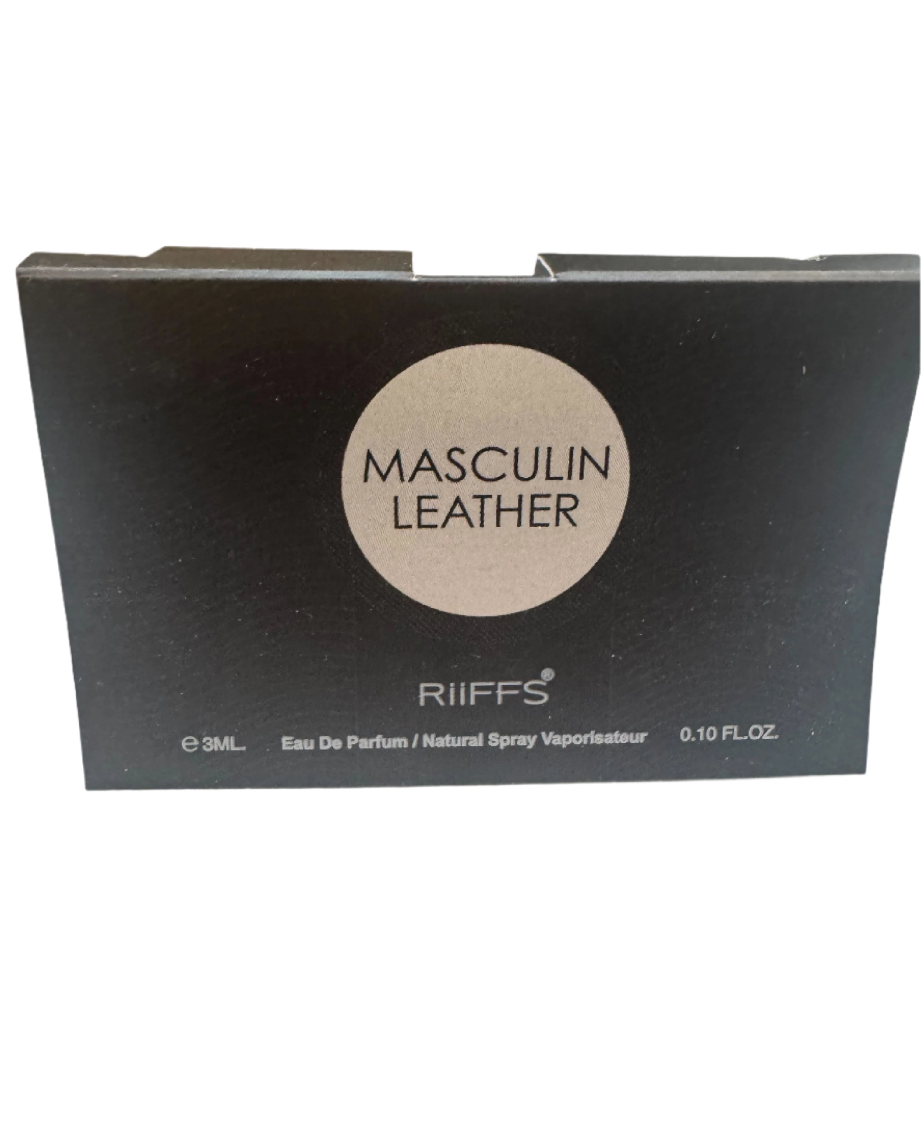 RIIFFS Masculin Leather (Tester) (RIIFFS TESTER MASCULIN LEATHER 3 ML)