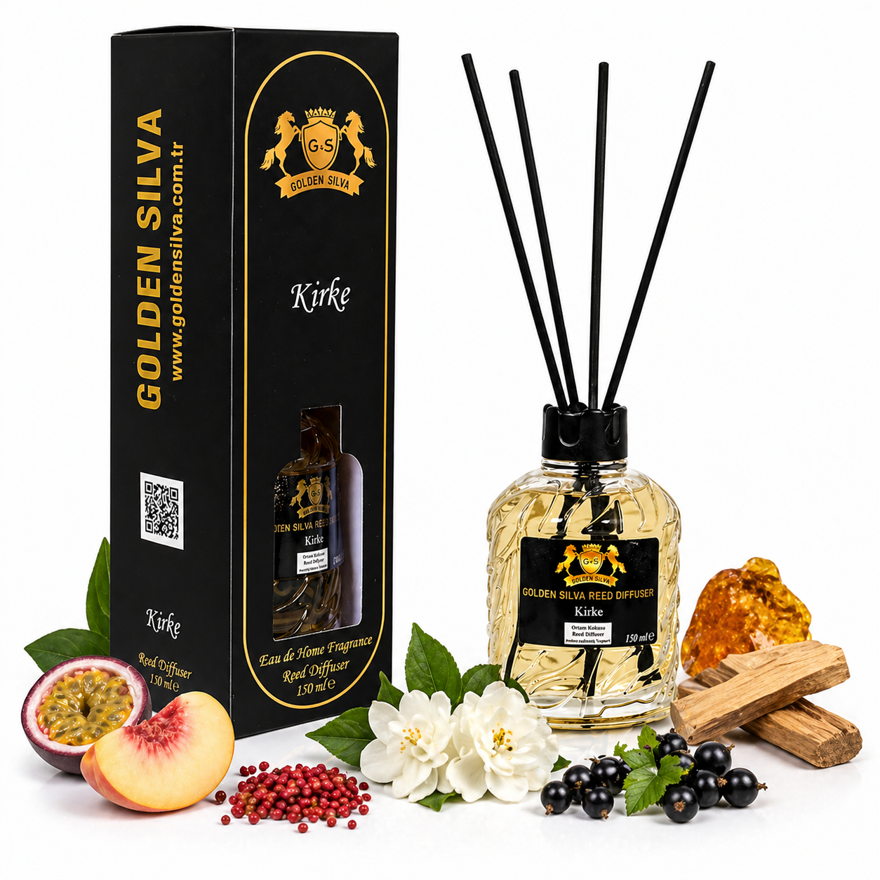 Kirke home fragrance by Golden Silva 150ml