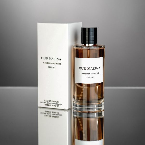 L'intense De Blue Oud Marina perfumed water unisex 200ml - Royalsperfume L`Intense De Blue Perfume